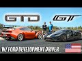 MUSTANG GTD VS FORD GT! ENGINEERING BREAKDOWN WITH DEVELOPMENT DRIVER...