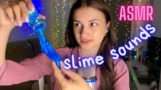 ASMR🎧❤️SLIME SOUNDS👄🍯 for your sleeping and relaxing💤😴