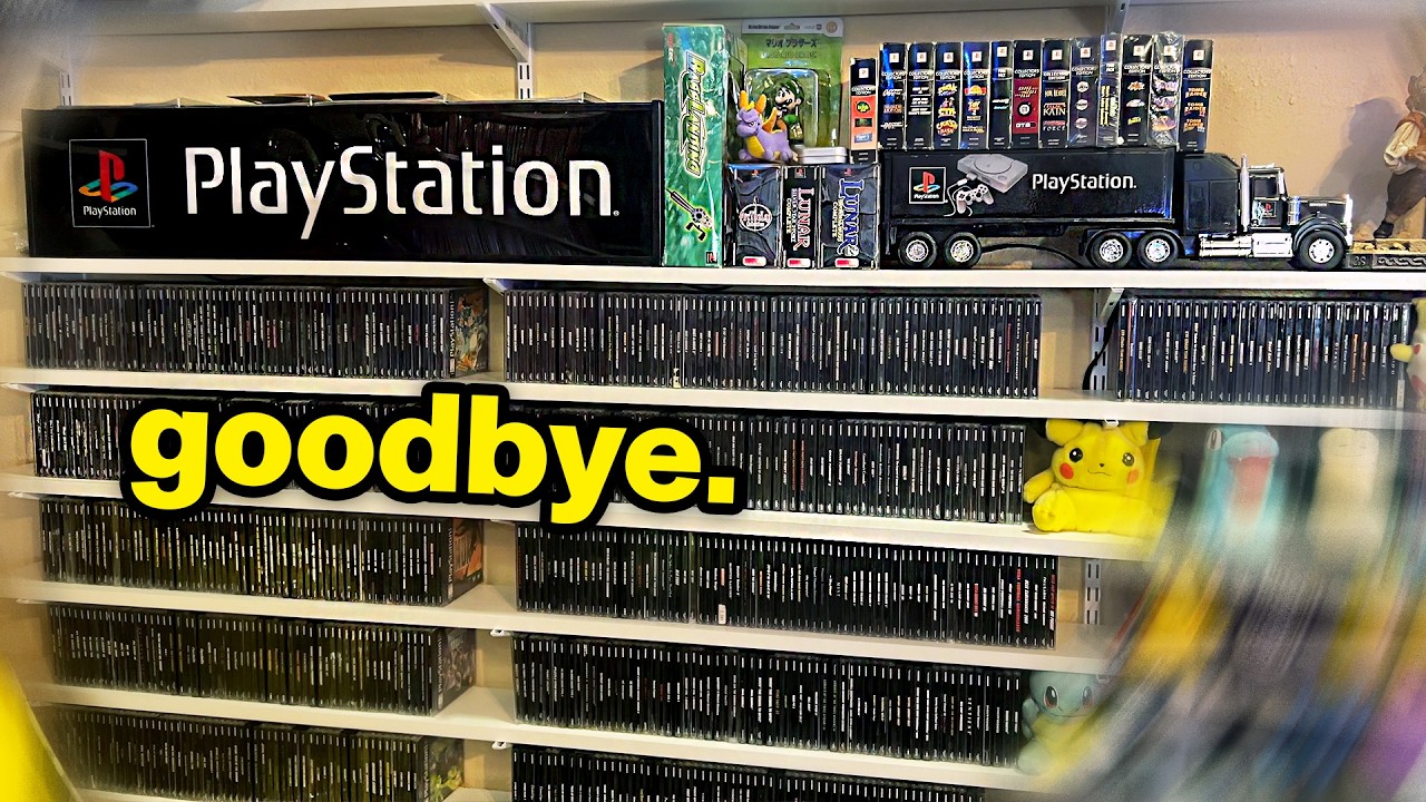 I'm Selling My ENTIRE Playstation Collection