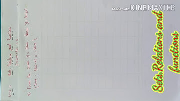 #11ThStd Maths#Chapter: Sets, Relations And Functions: Exercise:1.4