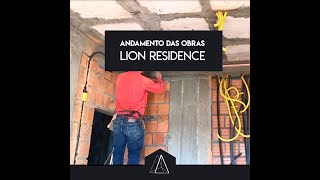 Andamento das obras do Lion Residence