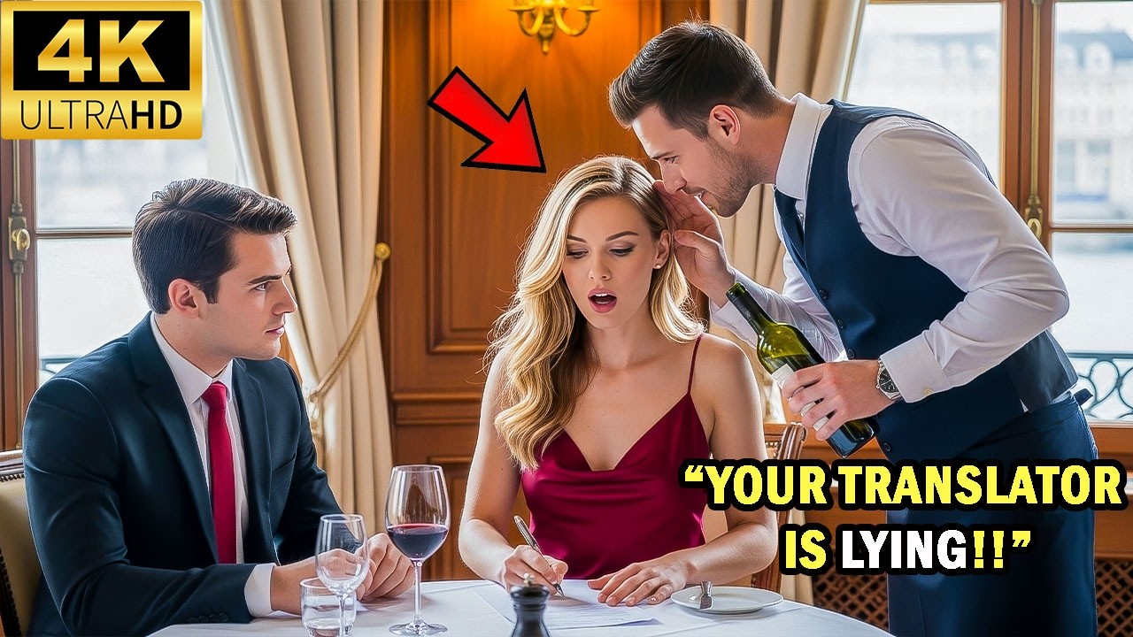 “Your Translator Is Lying!” — Single Dad Waiter Warns The Millionaire Before A Big Deal