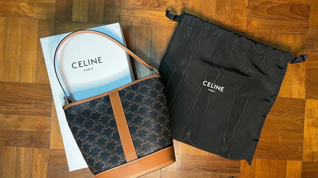 Celine Small Bucket Cuir Triomphe - Kaialux