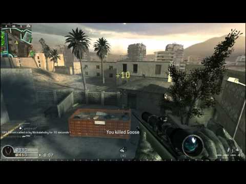 Sync Test COD4 GAMEPLAY