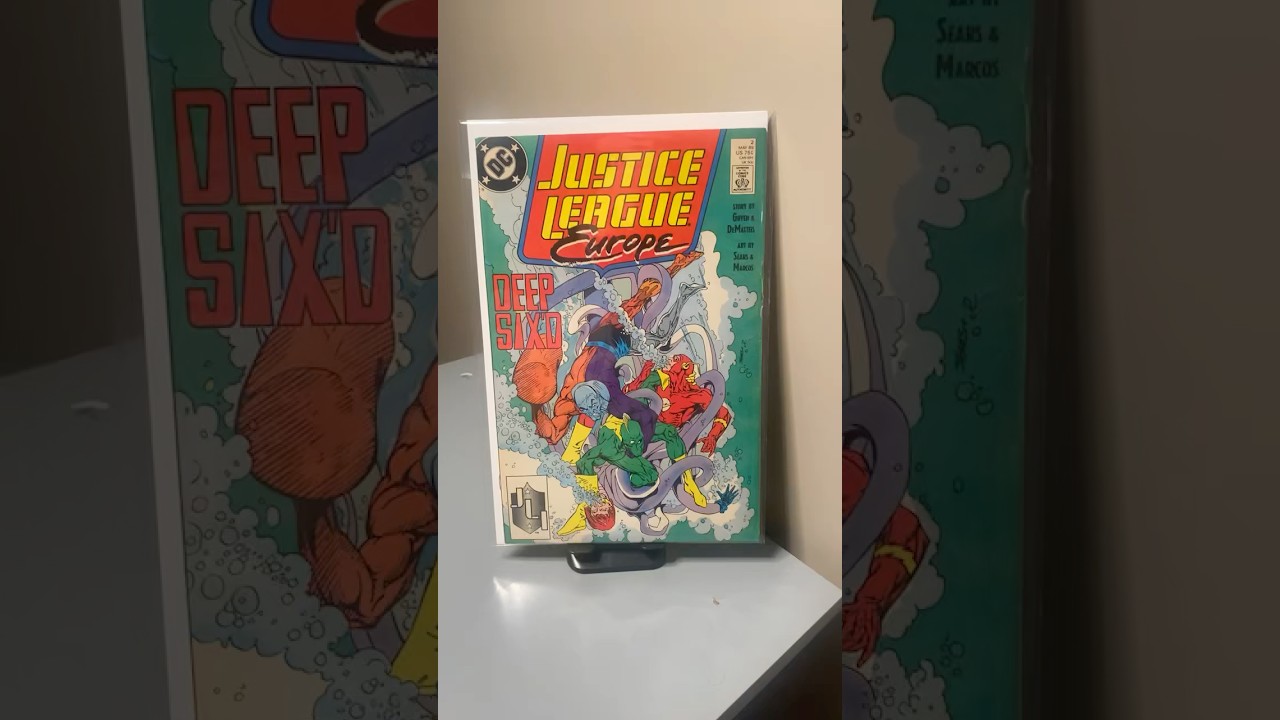 Justice League Europe # 2 #comicbook  #dccomics #dc #shorts #shortsfeed #shortsviral #music #comics