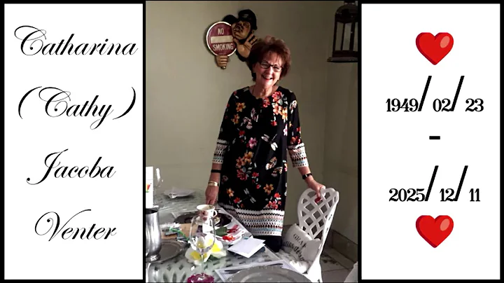 Catharina Jacoba Venter Eerbetoon Diens