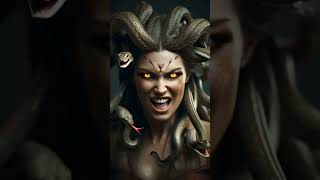 Medusa Gorgon Snakes For Hair Greek Myth Shorts
