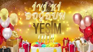 Yeşim - Doğum Günün Kutlu Olsun Yeşim