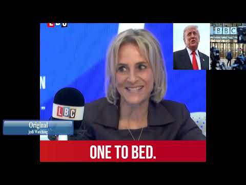 Video Emily Maitlis shuts down Trumps claim that the BBC used 'AI' to edit his January 6th speech...