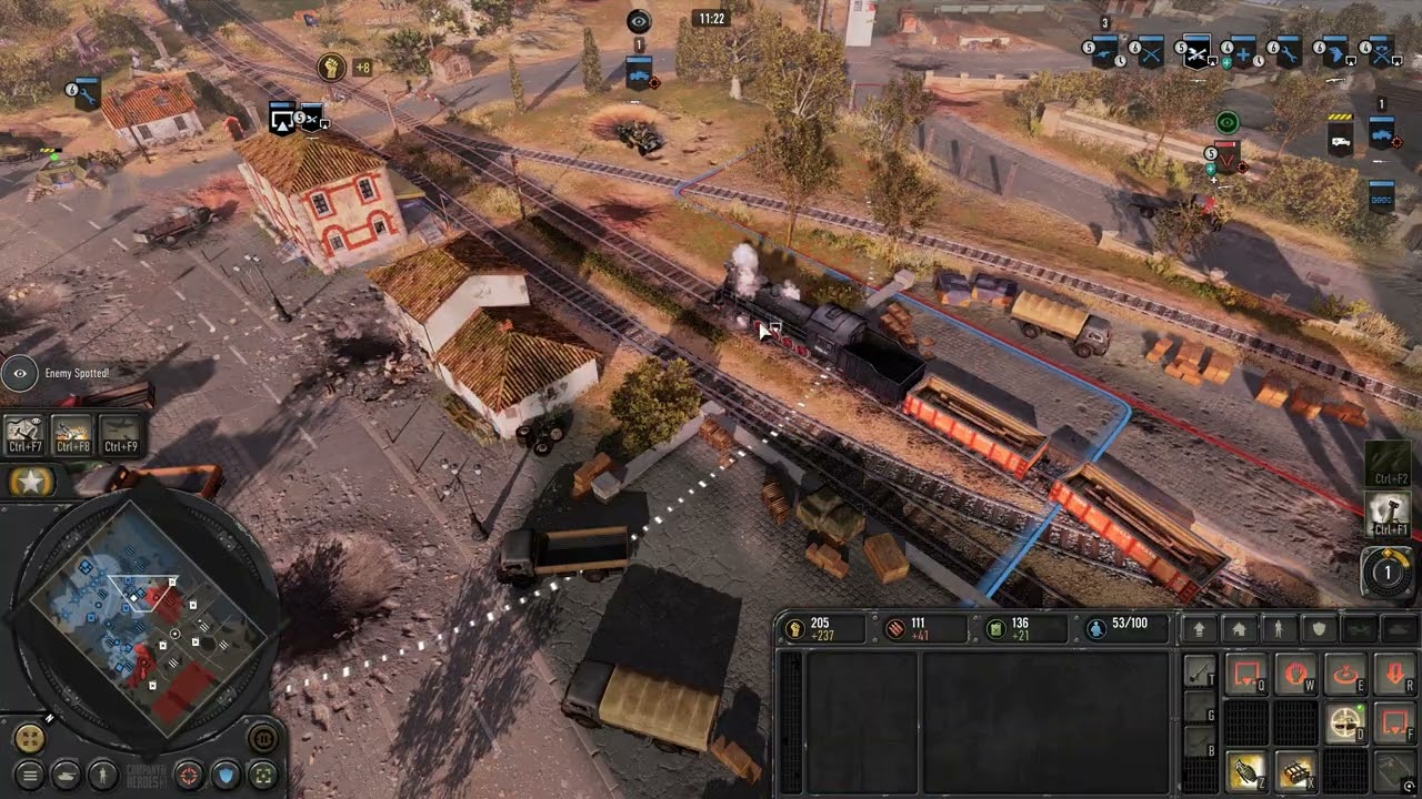 Coh 3 Spearhead III Mod PvP #7 - 1v1 - US Special Ops