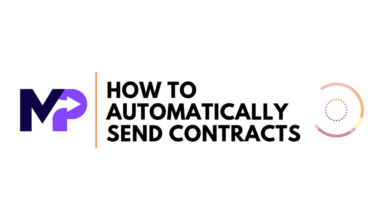 How to Automatically Send Contracts - YouTube