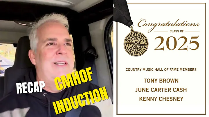 The Country Music Hall Of Fame class of 2025 induction ceremony recap. @caborobo @countrymusichof