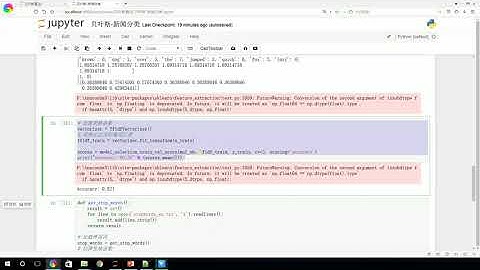 13 贝叶斯算法 新闻分类