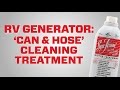 The best way to clean a RV generator engine (shows Onan in demo)