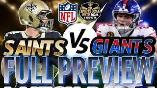 #Saints vs. Giants Week 14: Injury Updates, Taysom Hill IR & Game Preview!