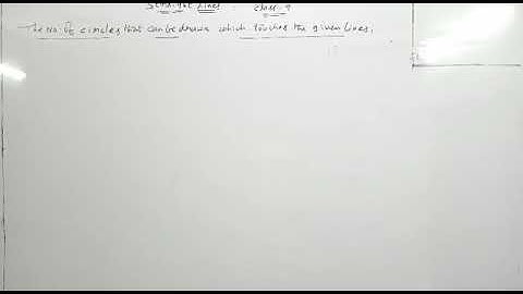 NUMBER OF CIRCLES TOUCHES GIVEN 3 LINES#JEE#CONCEPT# STRAIGHT LINES# PHANI sir#