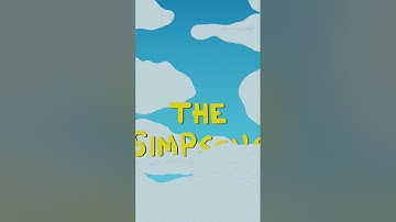 The Simpsons - Intro Animation | Made In Blender