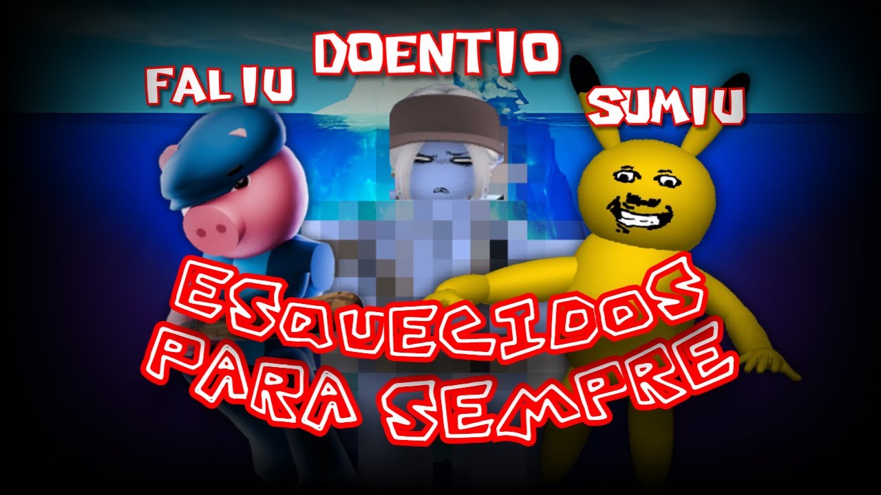 O ICEBERG DOS JOGOS ABANDONADOS DO ROBLOX!