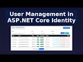 User Management in ASP.NET Core Identity – Complete Tutorial with Roles, Permissions & Security