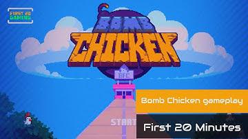 Bomb Chicken / Gameplay Video / Mobile Platformer