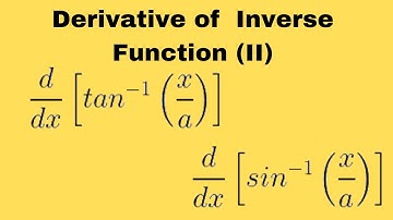 "Differentiation of Inverse Functions: Rules, Techniques, and Applications in Calculus" (Part II)