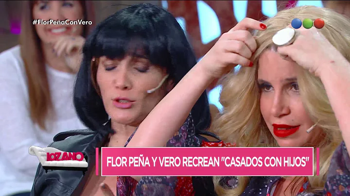 Flor Pea y Vero Lozano recrearon a Moni y Mara Ele...