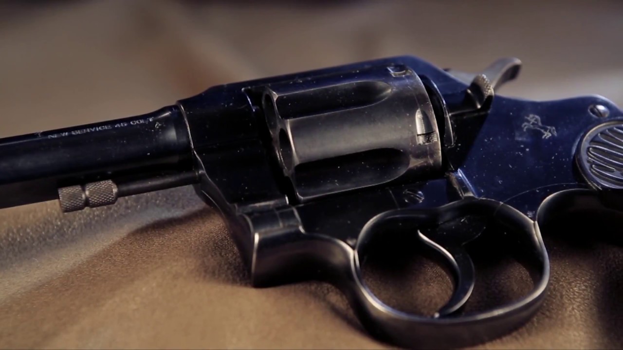 I Have This Old Gun Colt S New Service Revolver Youtube