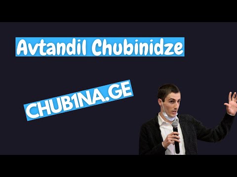 ✔ ავთანდილ ჩუბინიძე (ჩუბი) / Avtandil Chubinidze / დავით ჯავრიშვილის წიგნის პრეზენტაცია / CHUB1NA.GE