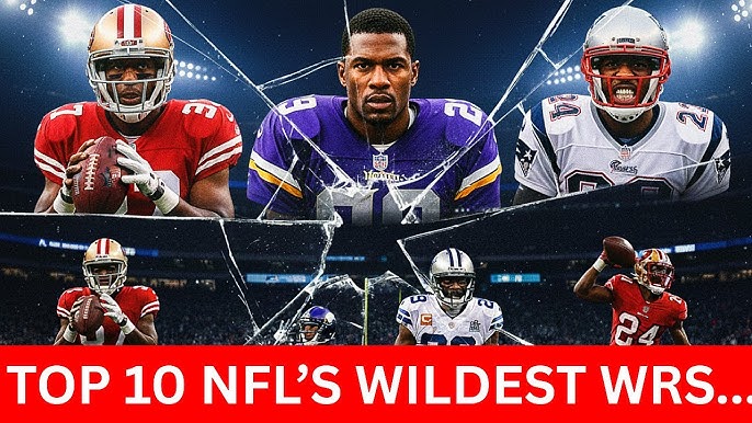 Top 10 Wildest, Most Controversial NFL Wide Receivers of All Time - YouTube