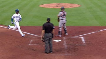 DET@KC: Escobar plates two with a bloop single