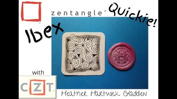Ibex | Zentangle® Quickie