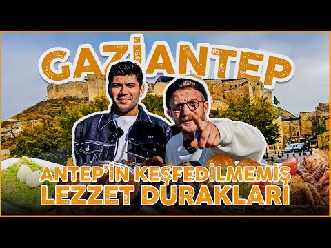 GAZİANTEP SOKAK LEZZETLERİNİ DENEDİK