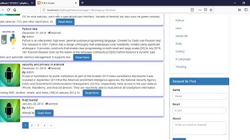 PHP Blog part 27 Linking Post by Category in Side Panel