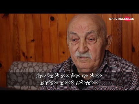 „როცა ჯანმრთელი ვიყავი, ქვას წვენს ვადენდი, ახლა კვერცხი ვეღარ გამიტეხია“ - 82 წლის კაცი გონიოდან