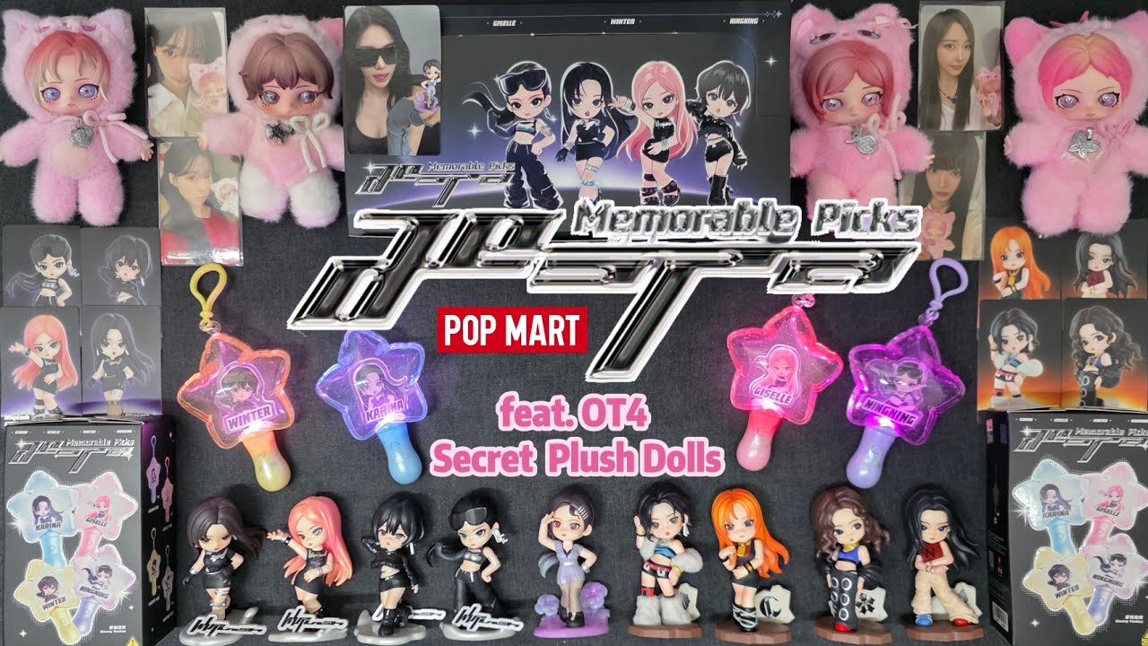 Unboxing] AESPA x POP MART Memorable Picks Series (Figurine +