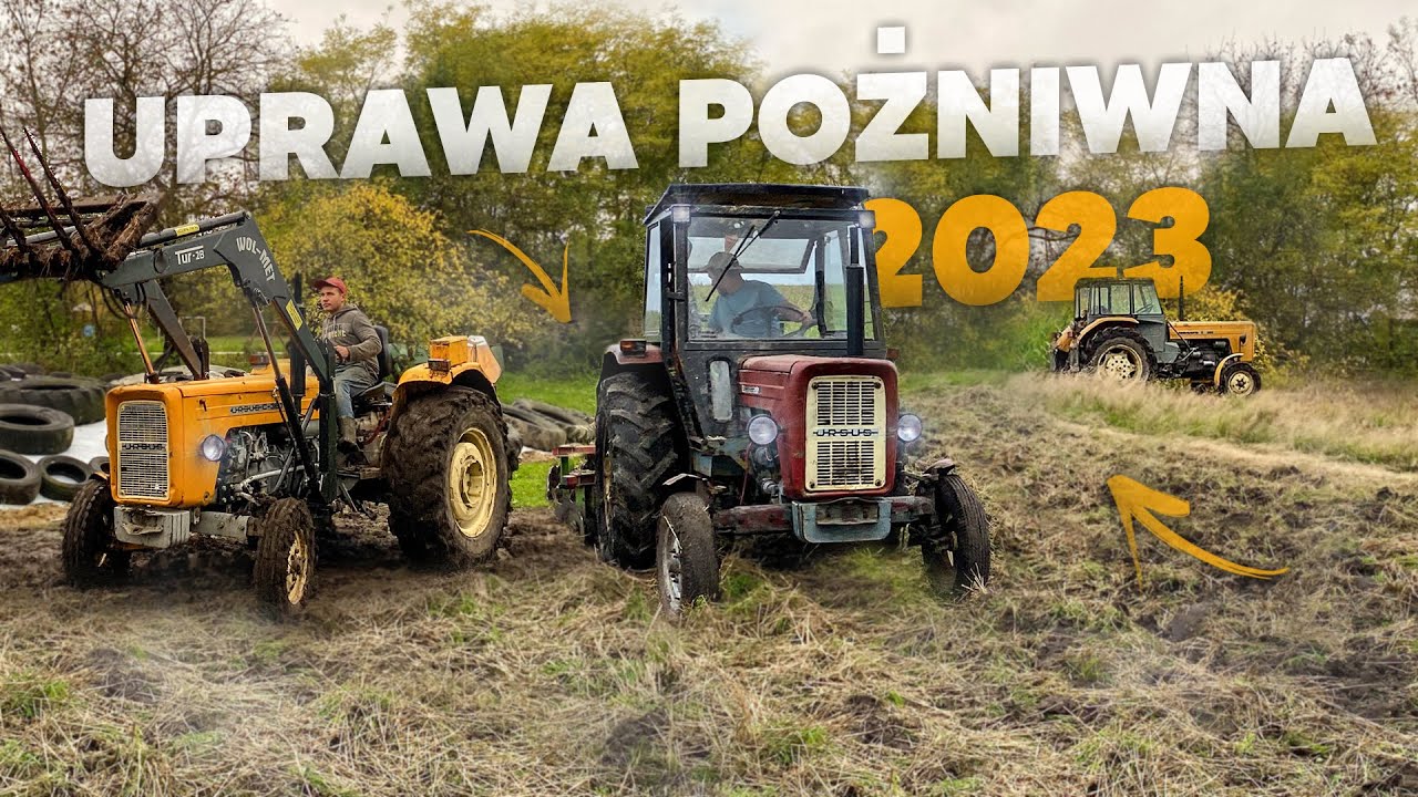 🇵🇱☆ Mix Prac Lato I Jesień 2023 I 4x Ursus C-360 I Ursus 912 I Ursus 1012 🇵🇱