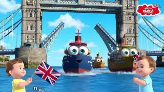 🚗 Olly & Olivia at Tower Bridge | London Puzzle Track Set Game for Kids | Learn & Play Adventure! screenshot 3