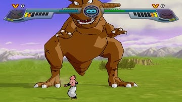 Raditz VS Kid Buu (CPU VS CPU) - Dragon Ball Z Infinite World