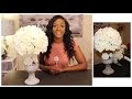 Glamorous Wedding Centerpiece | DIY Dollar Tree | Under $25!!!!  Bridal Floral Design |