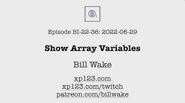 BI-22-36: Show Array Variables - BASIC Interpreter