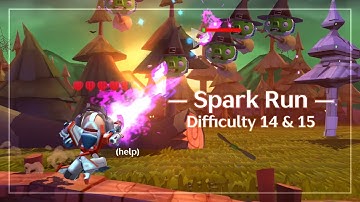 【Angry Birds Transformers】 Spark Run difficulty 14 & 15