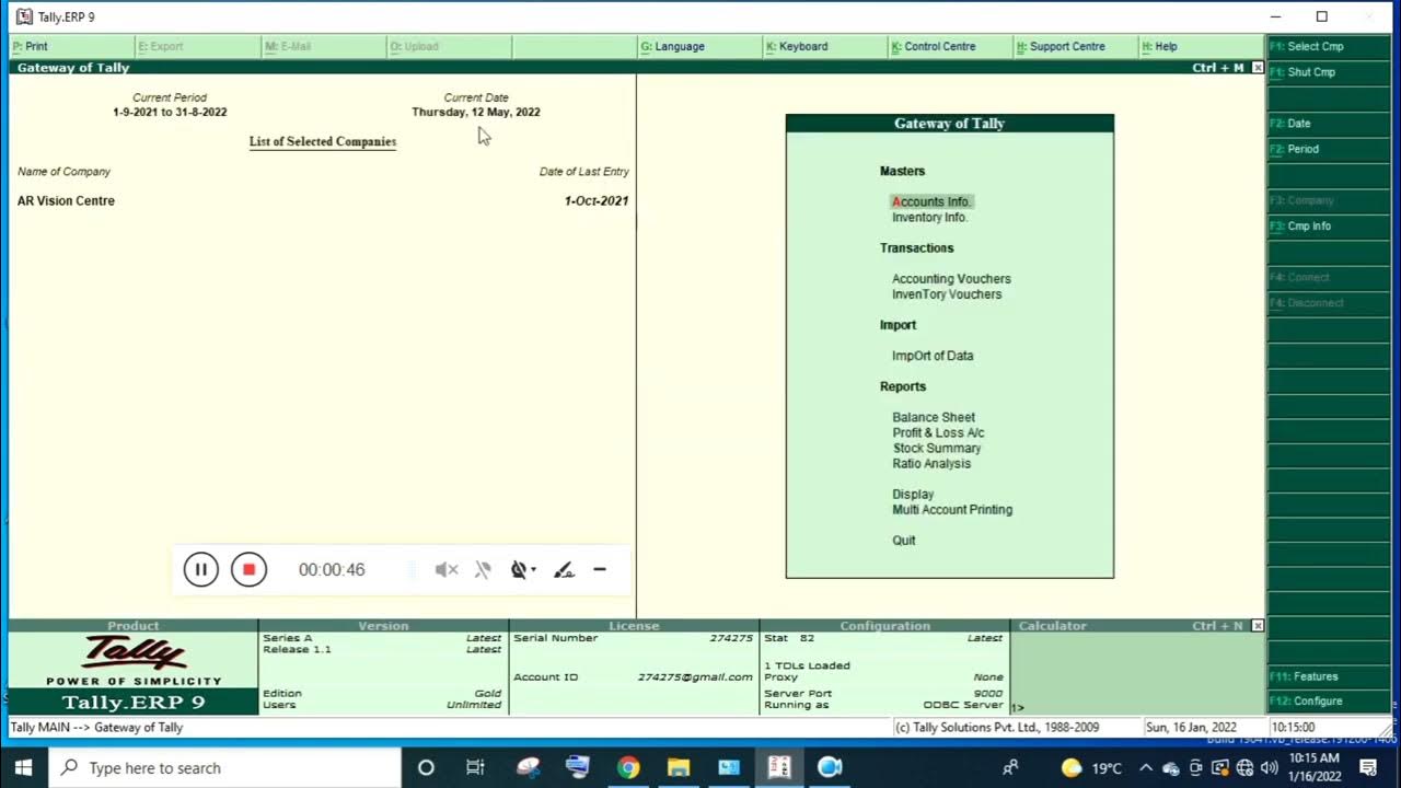 How To Change Date In Tally Erp 9 Crack How to Tally ERP date change || How to download and install tally ERP 9