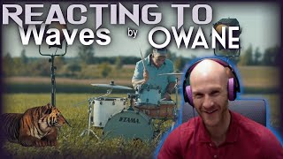 Drum Teacher Reacts to Owane - Waves (reaction video)