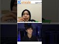 Omegle reaction🤫 #omegle #shorts #viral