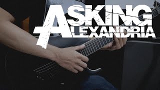 ASKING ALEXANDRIA - The black | Guitar cover + tabs