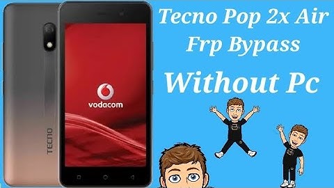 Tecno Pop 2x Air [Tecno RB6S] Frp Bypass Without Pc | Tecno Remove Google Account Without Pc | Tecno