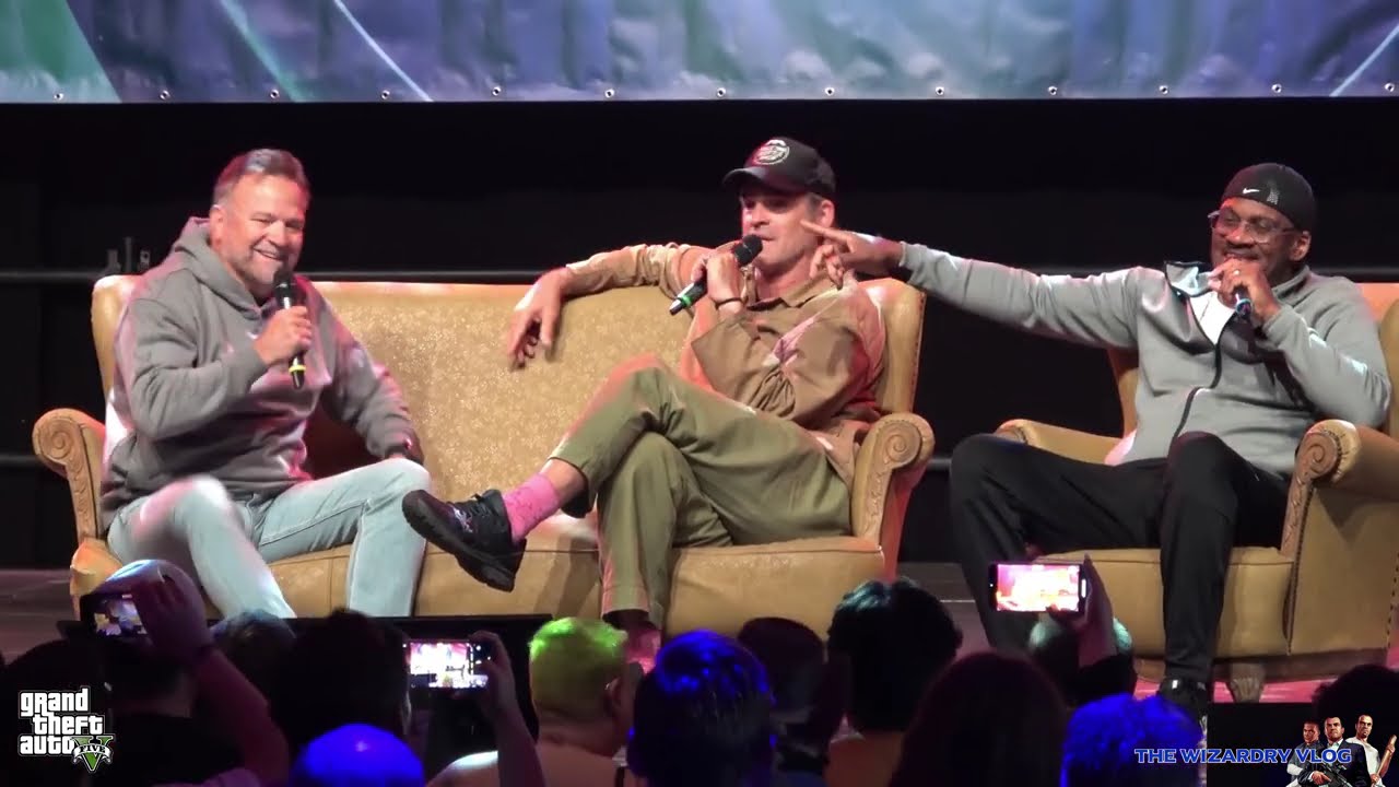 GTA 5: Steven Ogg, Shawn Fonteno & Ned Luke Q&A Session | Comic Con Holland | 03-05-2025: video thumbnail