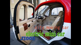 JI005 electric mini car for export specification-2 seat cabin scooter