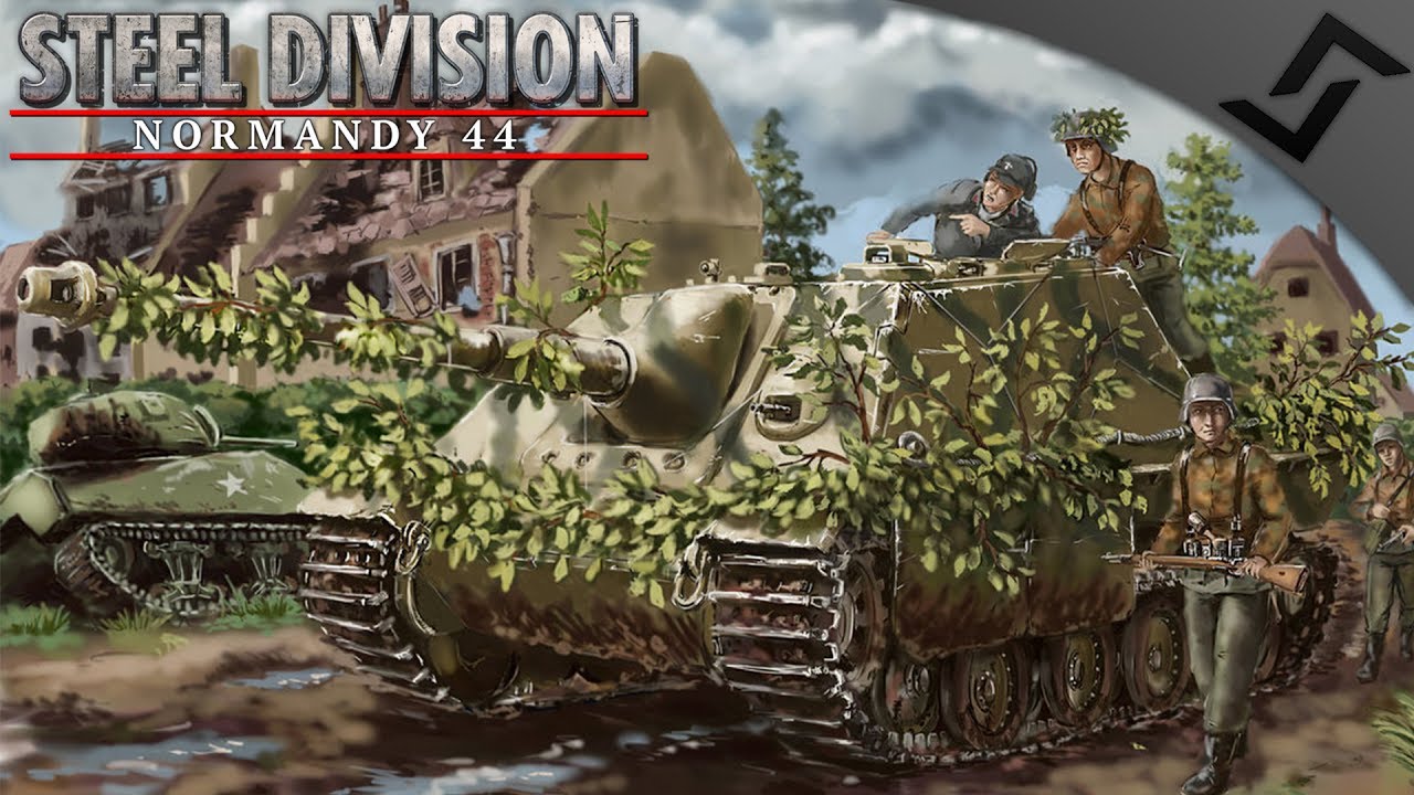 Jagdpanther Airfield 4v4 Steel Division Normandy 44 Multiplayer Gameplay YouTube