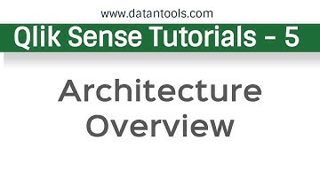 Qlik Sense Tutorials - QlikSense Architecture Overview